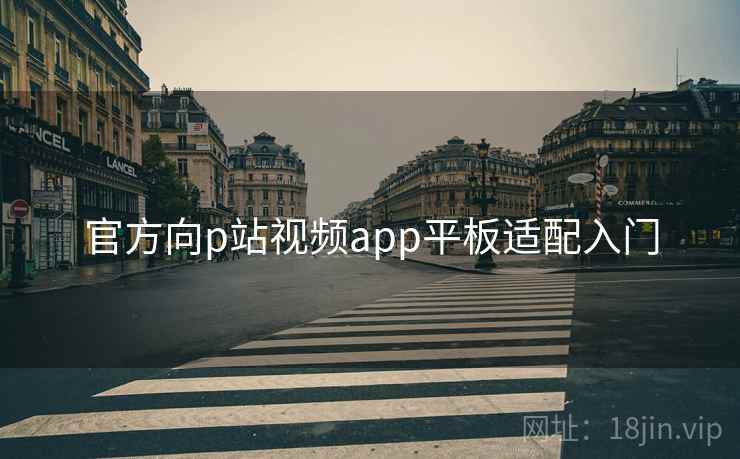 官方向p站视频app平板适配入门