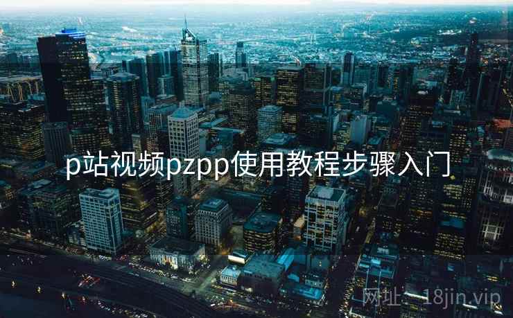 p站视频pzpp使用教程步骤入门