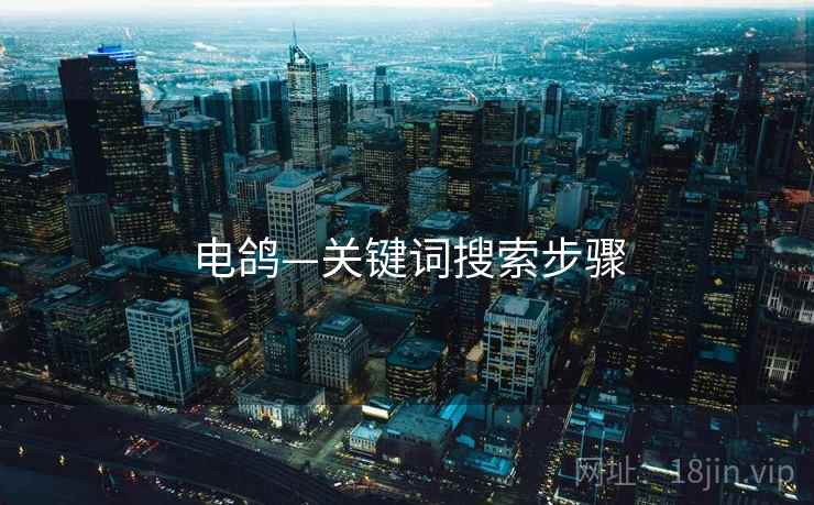 电鸽—关键词搜索步骤