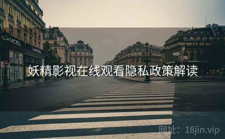妖精影视在线观看隐私政策解读