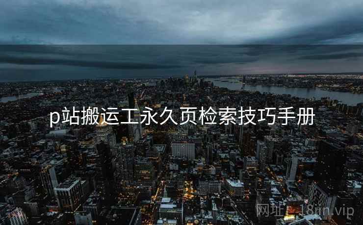 p站搬运工永久页检索技巧手册